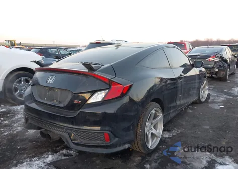 2018 Honda Civic Si из США, поврежденный, VIN 2HGFC3A55JH755821